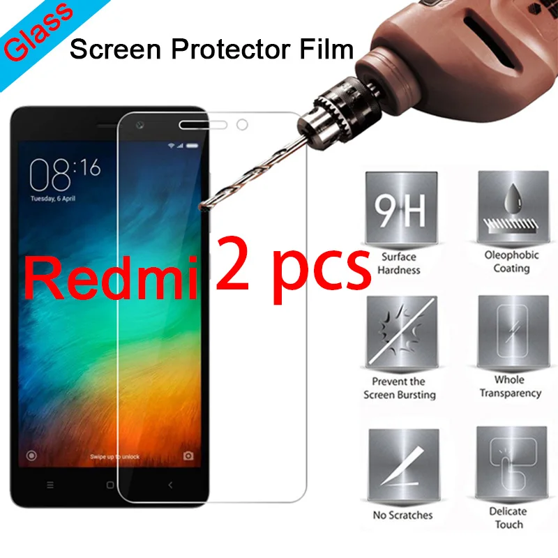 2 шт 9H HD Защитное стекло для экрана протектор для Redmi 7 6 Pro 5 Plus жесткое закаленное стекло для Xiaomi Redmi 6A 5A 4A 4X