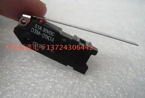 2 шт./лот импортные D3M-01K14 (FG) маятниковый микро-переключатель 0.1A30VDC импортируется