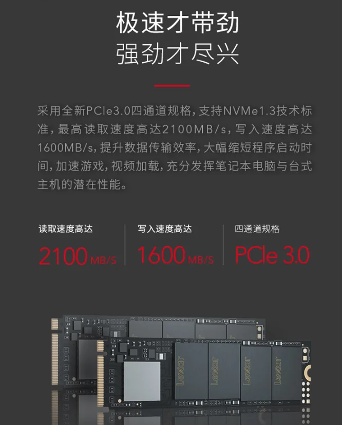 Lexar NVMe SSD PCIe Gen3x4 NM600 NM610 M.2 2280 TLC HDD 250 ГБ 500 1 ТБ 480 ГБ 960 Внутренний твердотельный диск для ноутбука