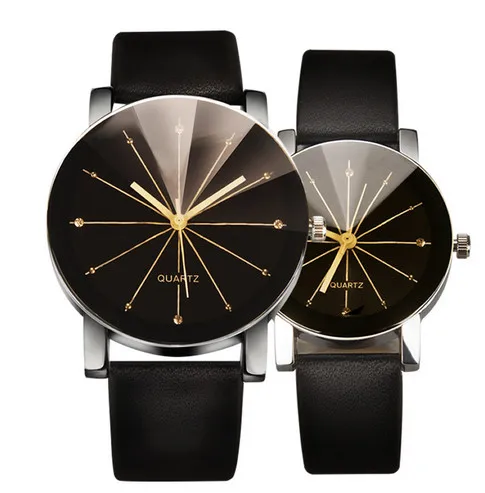 Новинка 2018 Мужские кварцевые часы с циферблатом мужские со стеклянным деловые