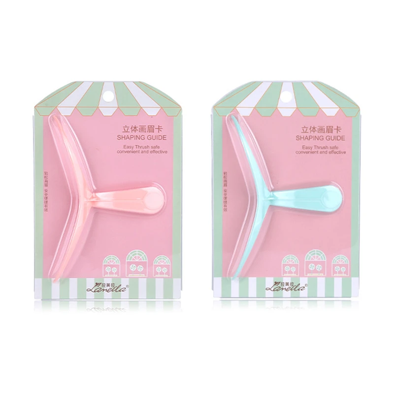 NEW Reusable Stereo Correct Thrush Template Eyebrow Shaping Card Tool Eyebrow Stencils Kit Shaping Template Helper Grooming Card