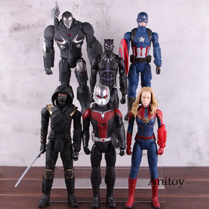 Titan Hero power FX Мстители эндшпиль танос Капитан Америка Тор военная машина человек-муравей Железный человек Marvel фигурка ПВХ игрушка