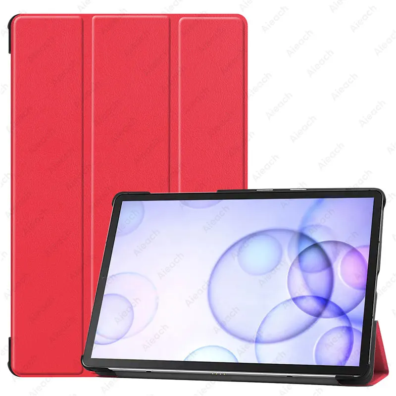 Red Для samsung Galaxy Tab S6 10,5 SM-T860 SM-T865 чехол с магнитной подставкой для Galaxy Tab S6 10,5 чехол для планшета Funda Capa+ подарок - Цвет: Red