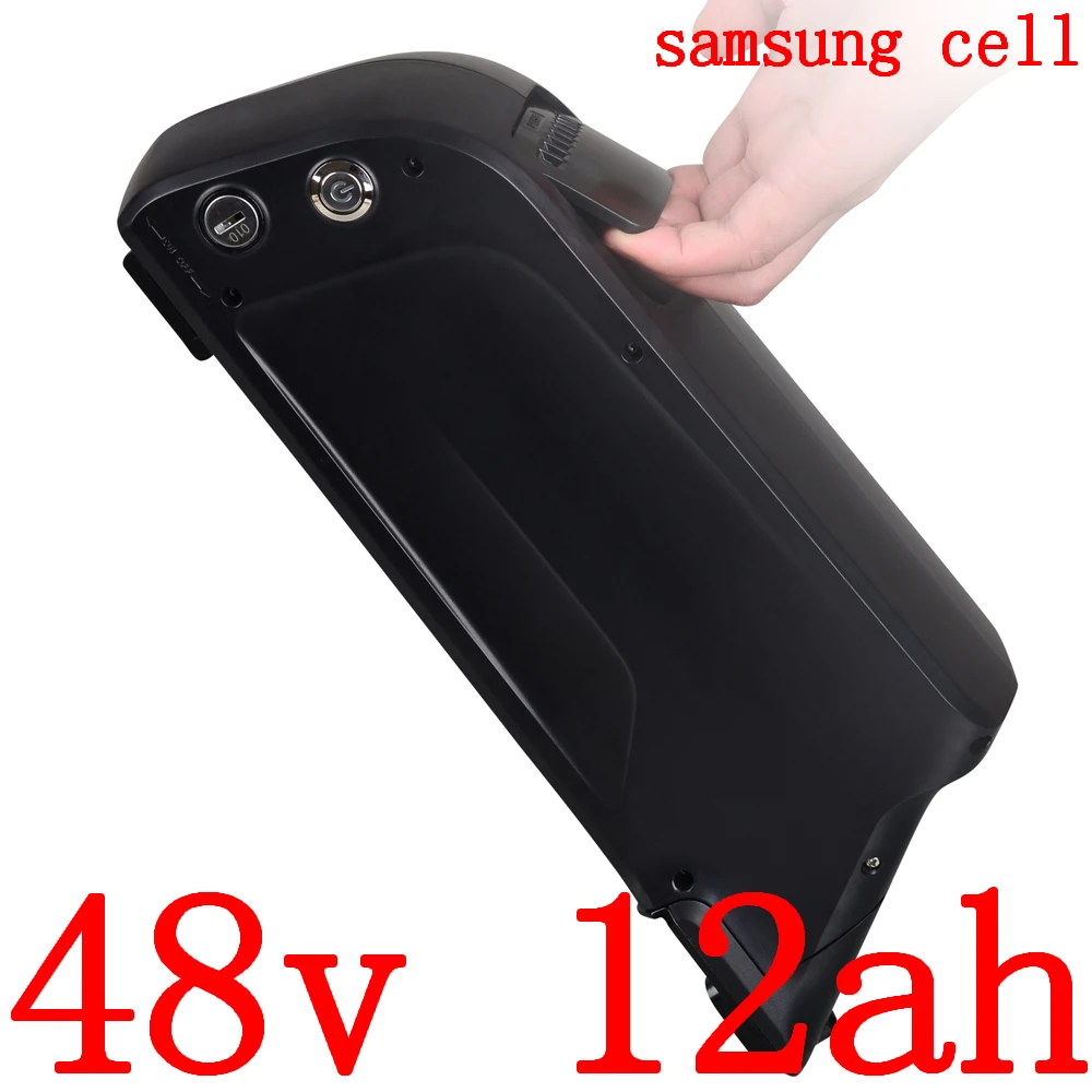 Литиевая батарея 48В 12Ач 9ач для электрического велосипеда samsung 500 Вт 750 1000 мотор BBS02
