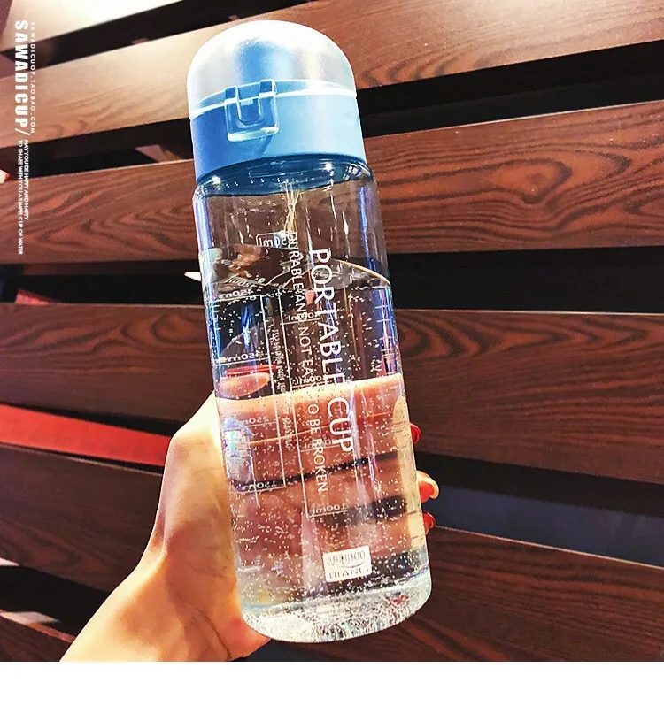 Бутылка для воды для спорта на открытом воздухе и фитнеса большая емкость бутылки Портативный шейкерный чайник пластиковый водонепроницаемый Hidro колба посуда для напитков