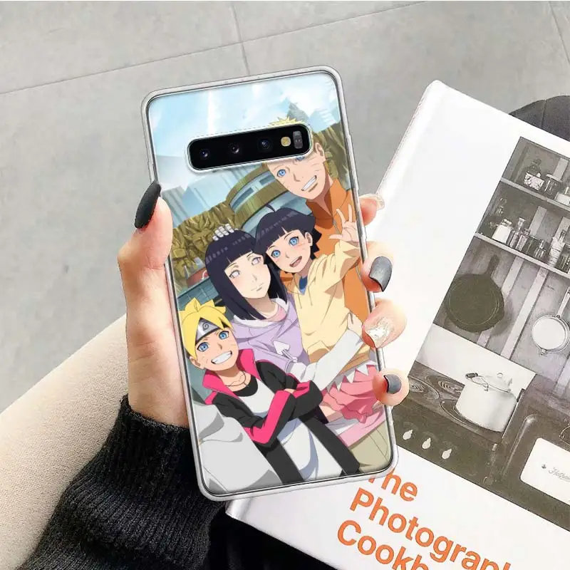 Дизайнерский чехол для samsung Galaxy Note 10, 9, 8, S10+ Lite, S9, S8, J4, J6, J8 Plus,, S7, S6 Edge, мягкий чехол для телефона с аниме Наруто - Цвет: TR012-8