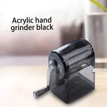 2019 nova mão-dobrado moedor de tabaco erva daninha moedores de fumo triturador de cigarro kaloud moledor caixa de plástico com alça de metal(China)