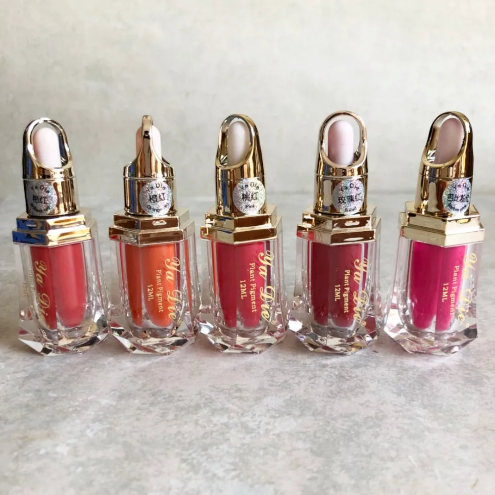 

5 Pcs Tattoo Ink Set Permanent Pigments 12ml Cosmetic Eyebrow Eyeliner Tattoo Paint Lip Color
