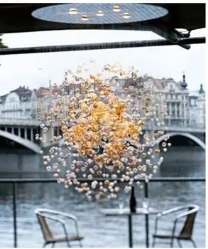 

Led Ocean Decoration Store Air Bubble Kindergarten Air Hanging Ceiling Hotel Project Sand Table Sales Office Duplex Building Cei