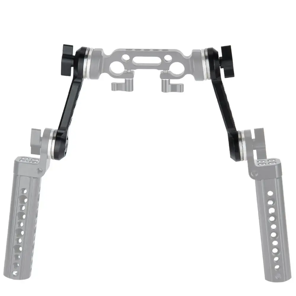 Наплечная установка NICEYRIG ARRI Rosette Удлиняющая рукоятка для сыра DSLR камера Rig Cage