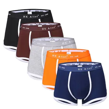 

Boxershorts Underwear Men Colorful Breathable Ropa Interior Bokser Homme Underpants 5pcs/pack Men boxer para hombre