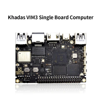 

khadas vim3 sbc Amlogic A311D SoC support Linux Ubuntu Debian Android with 5.0 TOPS NPU Single Board Computer