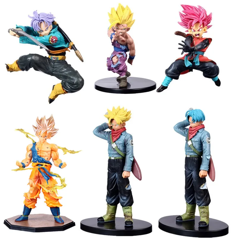 Dragon Ball Z Мужские Шорты для купания будущей первой идет вверх фиолетовые волосы Стиль фигурка DBZ Гоку Мужские Шорты для купания супер сайян