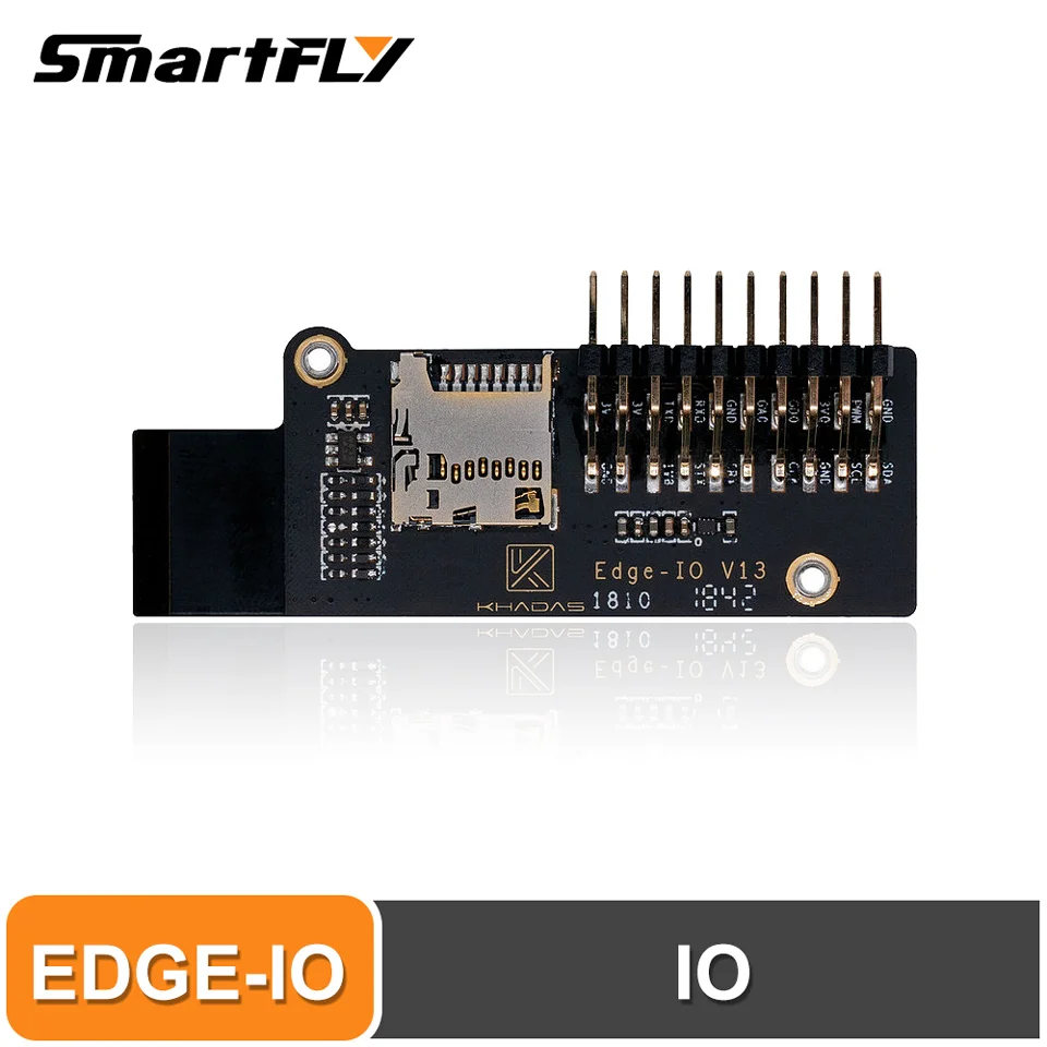  Smartfly Khadas Edge-IO for Edge Rockchip RK3399 ARM SBC/Single Board Computer 4GB LPDDR4 support L