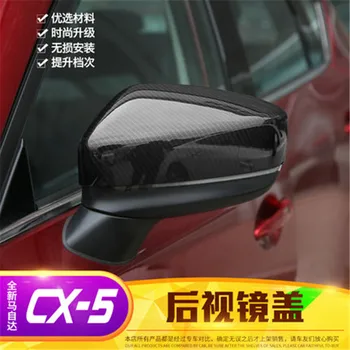 

Car Stickers Overlay ABS car Rearview mirror cover Trim/Rearview mirror Decoration Car Styling For 2017-2020 Mazda cx-5