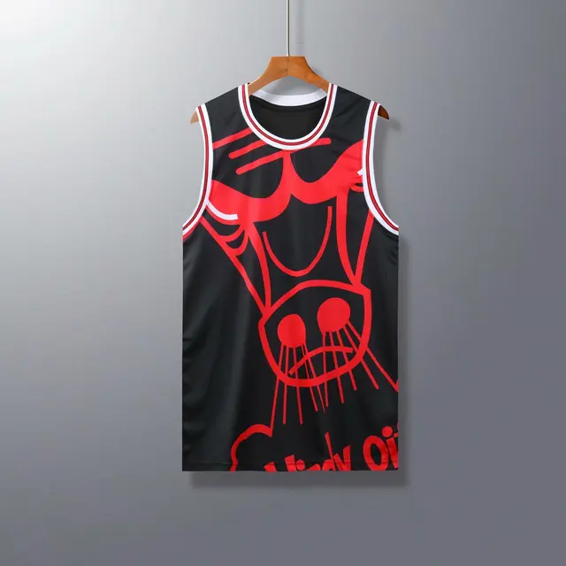 Men's Summer New Basketball Sports Vest Team Training Fitness Outdoor Loose Oversize Breathable Heat Dissipation Raptor Vest 8