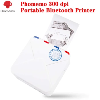 

Phomemo Photo Printer Mini Portable Thermal Sticker Pocket Mobile Handheld Wireless Bluetooth Phomemo M02S Telephone Printer