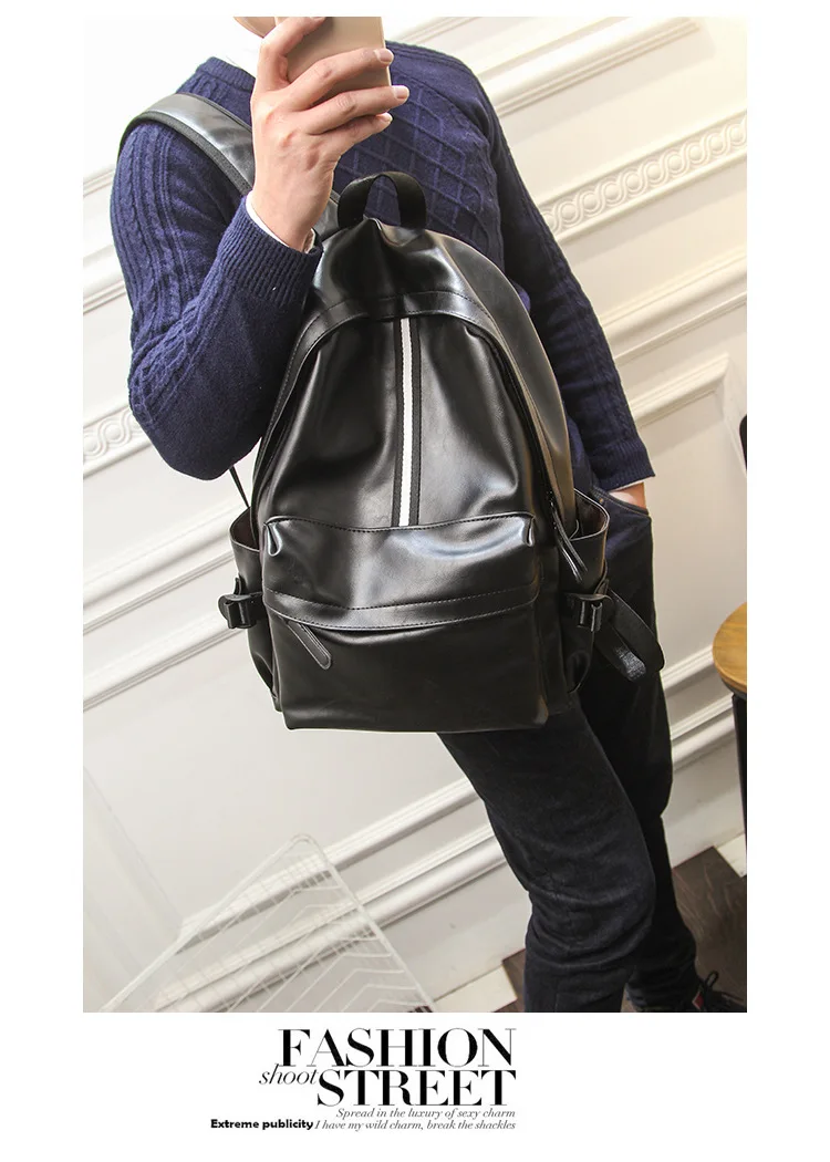 New casual backpack fashion sports travel computer men's backpack Korean student backpack tide