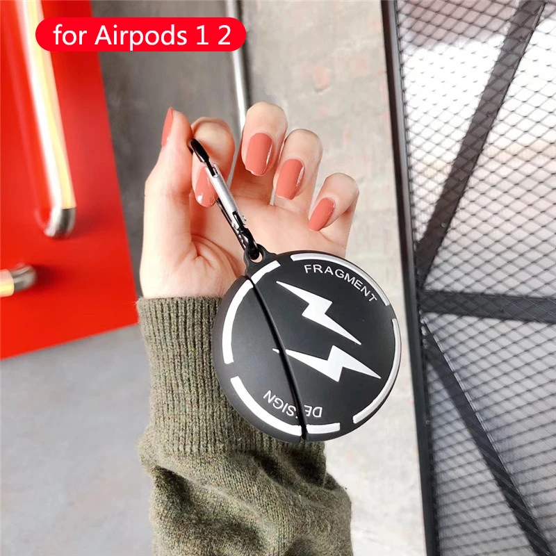 Мультяшные беспроводные наушники чехол для apple airpods 1 2 силиконовая мягкая кожаная гарнитура коробка для Airpods аксессуары Аниме Мальчики крышка - Цвет: 156