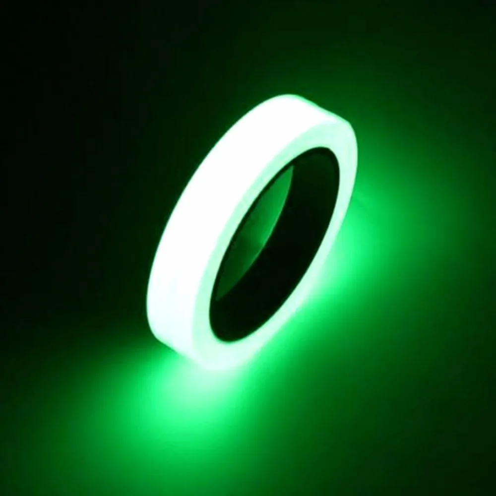 12MM 3M Luminous Bike sticker Self-adhesive Bicycle Tape Night Vision Glow In Dark Safety Warning Security for cycling s | Дом и сад