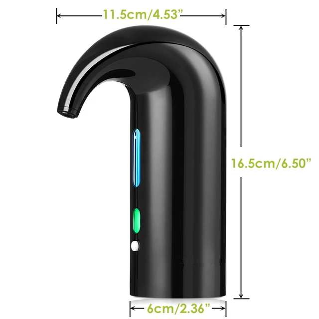 Aeratore Per Vino Elettrico Ricaricabile - Decanter USB Con Pompa Ad Ossigeno, Per Vino Rosso, Con Tubo In Acciaio - Foto 7