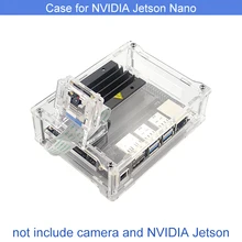 NVIDIA Jetson Nano акриловый держатель камеры+ прозрачный чехол с поддержкой установки акриловый чехол для 8MP 77 градусов IMX219 sensor Webacm