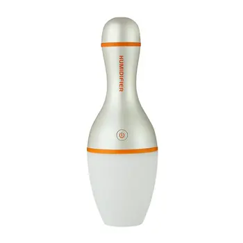 

Mini Bowling Shaped Air Humidifier Diffuser Luminous LED Night Light Air Purification Mist Purifier Atomizer For Car Home
