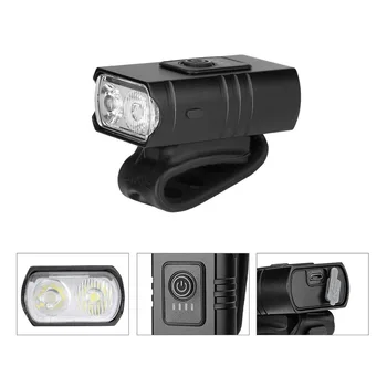 

XANES 2xT6 Bike Light 6 Modes USB Rechargeable Waterproof Bright Bike Front Headlight Bicycle Light Emergency Lantern Lamp