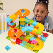 Big Size Slide Blocks Compatible Roof Big Particle Building Blocks Children's 4 Slide Blocks Educational Toys For Children