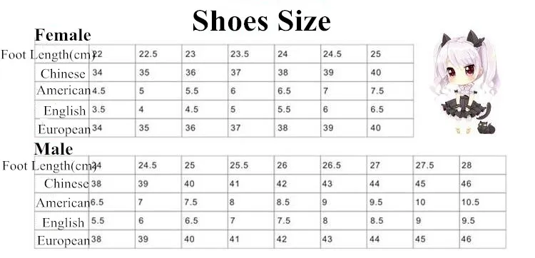 Shoes Size