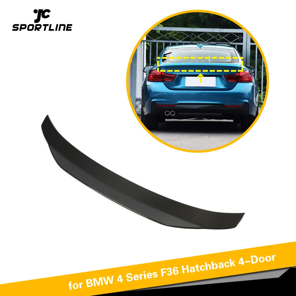 

Carbon Fiber Rear Trunk Spoiler for BMW 4 Series F36 Gran Coupe 2014 - 2018 Rear Wing Spoiler Boot Lid