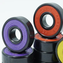 Wheel-Bearing Skateboard Inline-Roller 608 2rs ABEC9 Red Sealed-8x22x7-Mm-Shaft 16pcs