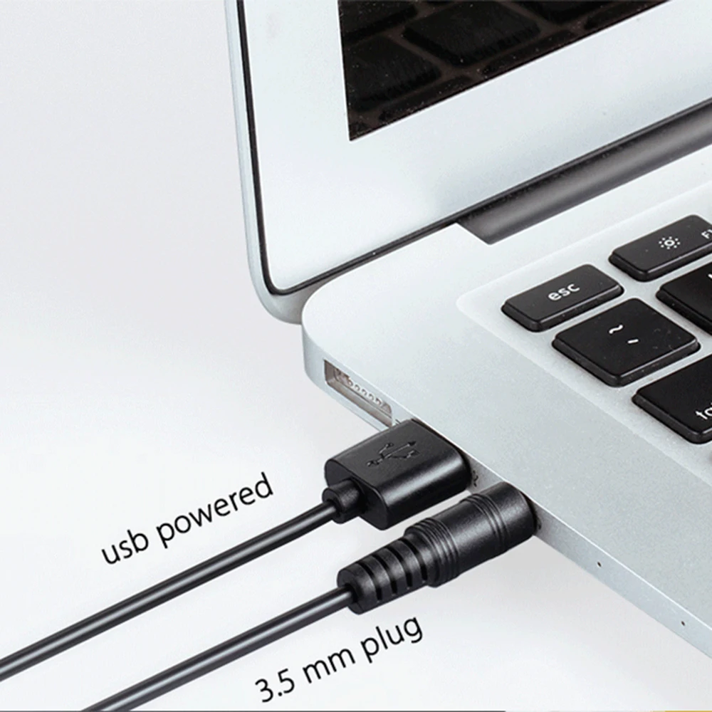 USB 2.0 Notebook Speakers Wired Stereo Mini Computer Speaker for Desktop Laptop Notebook PC MP3 MP4 3.5mm AUX IN gold