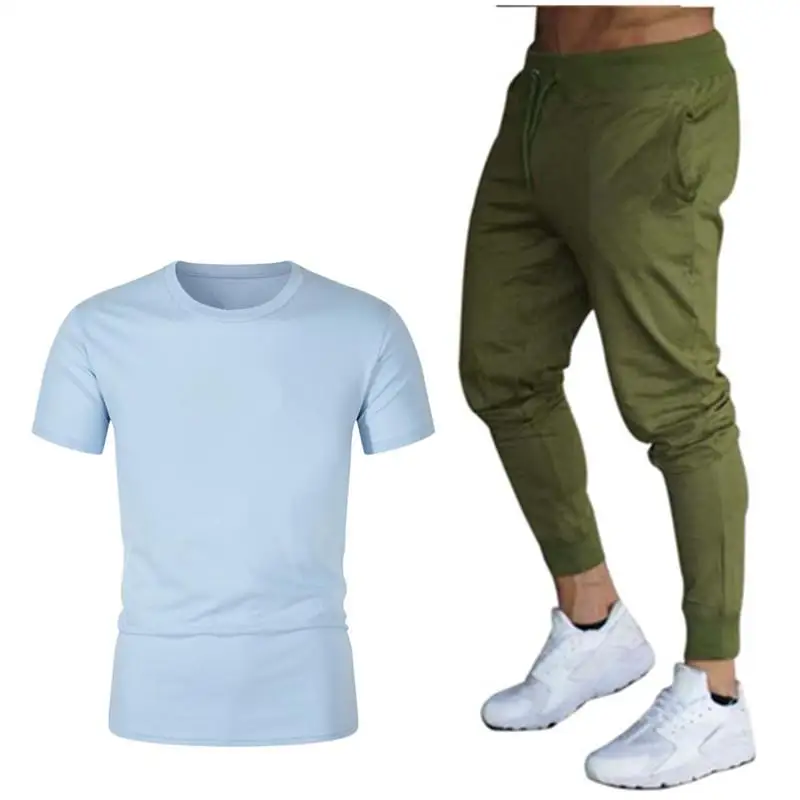 Camiseta de manga corta para hombre с логотипом marca Tide camiseta suelta casual de moda+ Pantalones deportivos para Corner 20