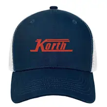 Korth-Logo-унисекс Повседневная бейсбольная кепка, дизайнерские регулируемые шляпы с козырьком