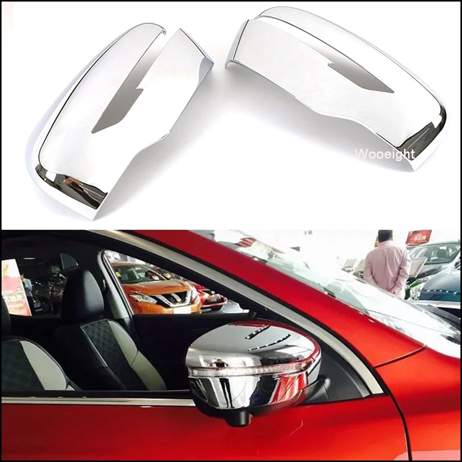 Chrome Rearview Side Mirrors Cover trim for 2015-2017 KIA SORENTO Mirror Trim