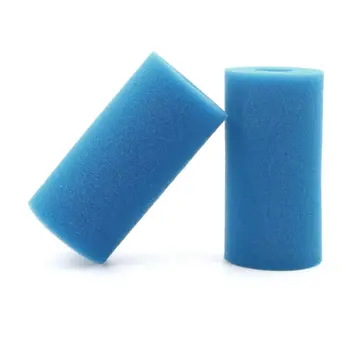 

2 pcs/set Swimming pool filter sponge Washable sponge filter Convenient design Reusable Easy to use Foam filter
