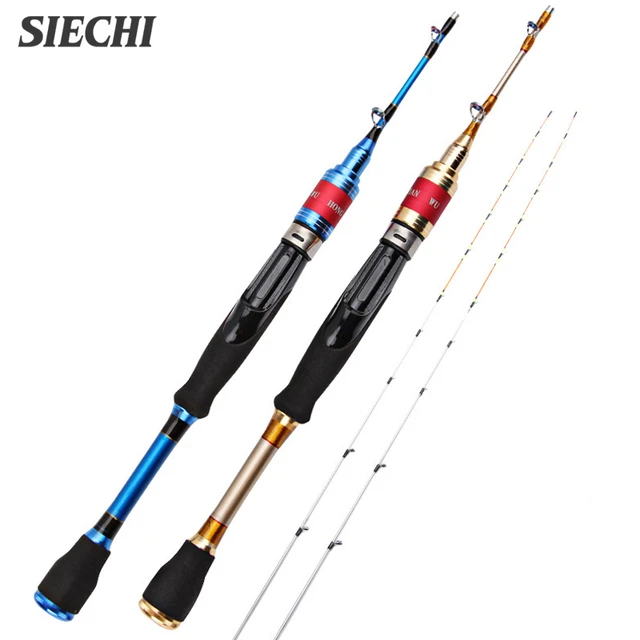 SIECHI 0.9M-1.5M Bait Spinning Fishing Rod Pike Rods 2 Section Saltwater  Lure Rods