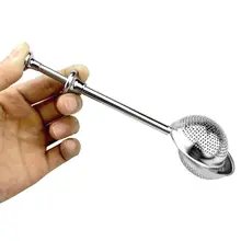 2 шт. ситечко для чая из нержавеющей стали круче с длинной ручкой ситечко для чая шар фильтр многоразовые кухонные аксессуары для чайного домика