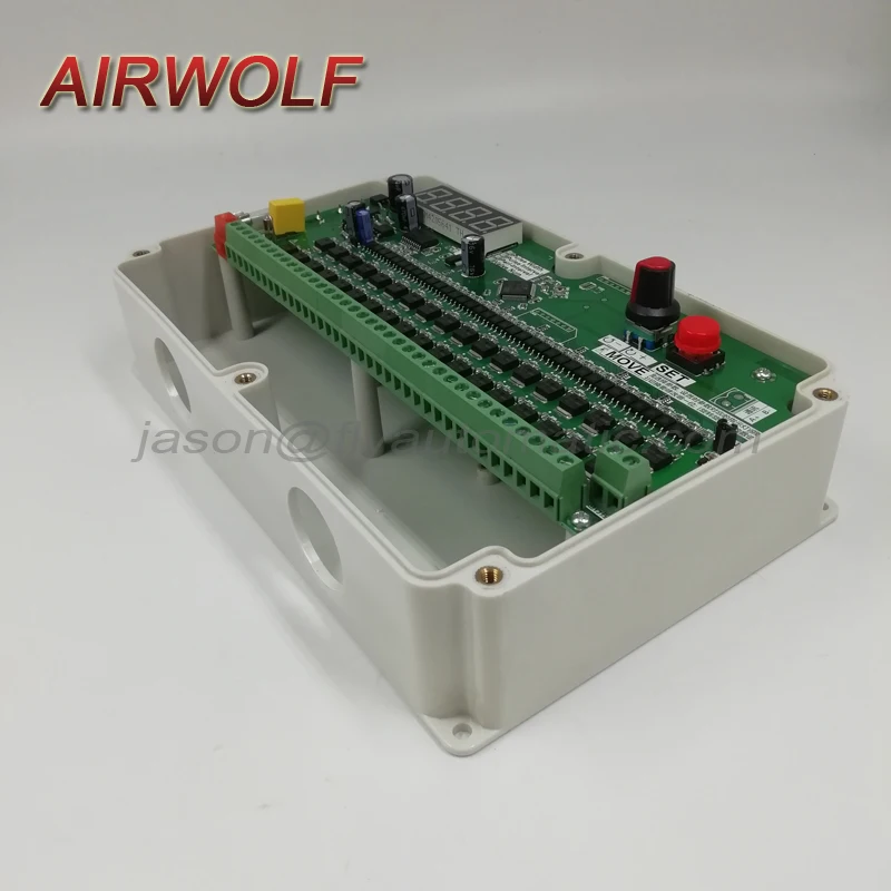 PLC-36A импульсный Контроллер онлайн AC220V импульсный клапан управления Лер очистки устройство управления 36 линий