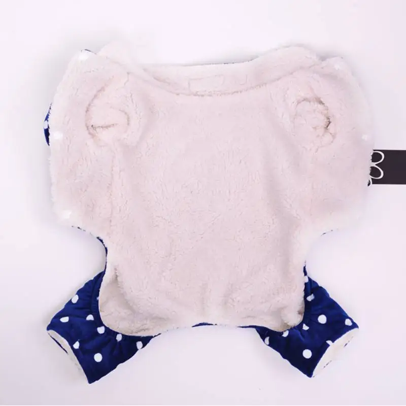 Dogs Winter Thickened Warm Coat Print Costume Dogs Fashion Comfortable Coats Jackets