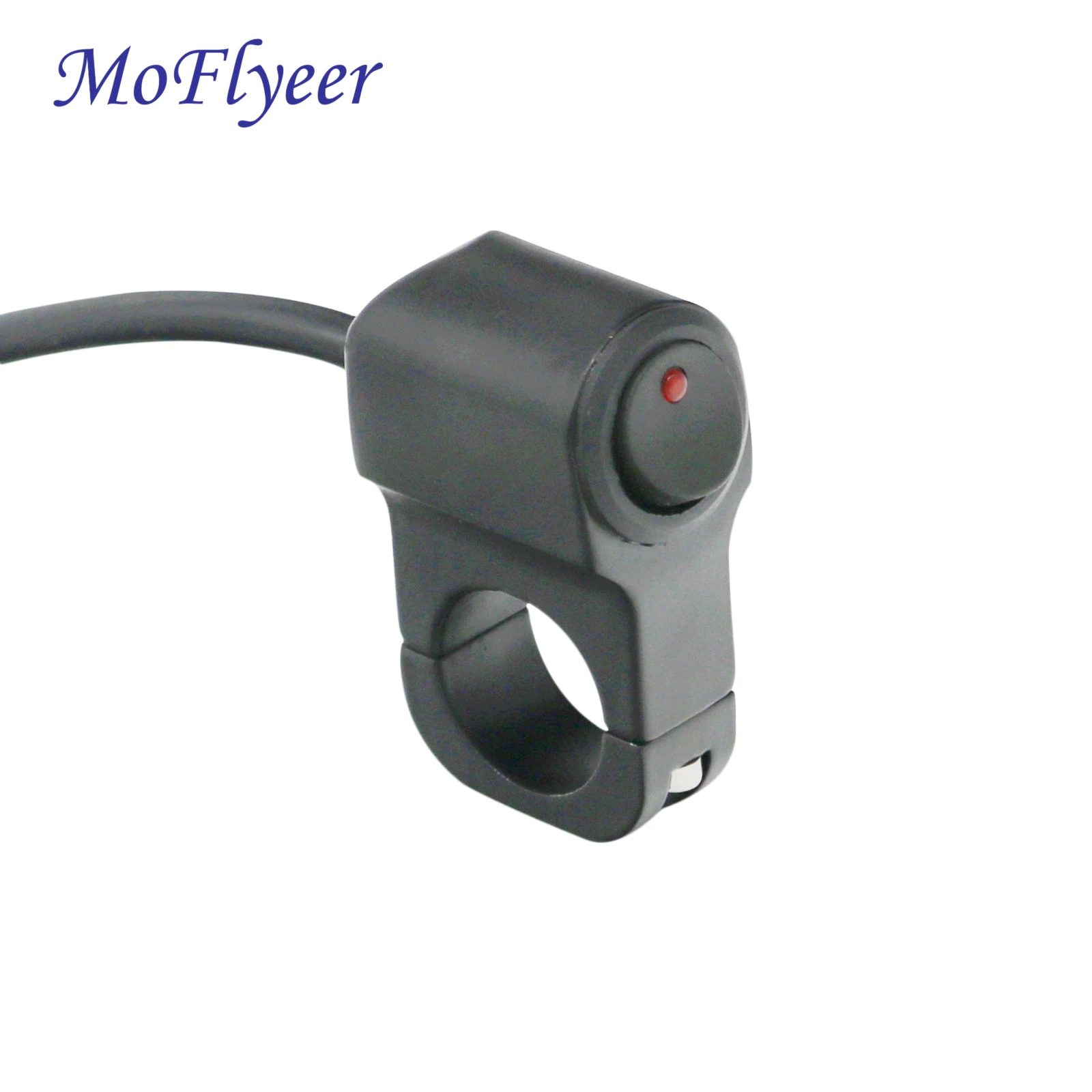 Мотоаксессуары MoFlyeer 10 А алюминиевый сплав металлический руль мотоцикла 12 В