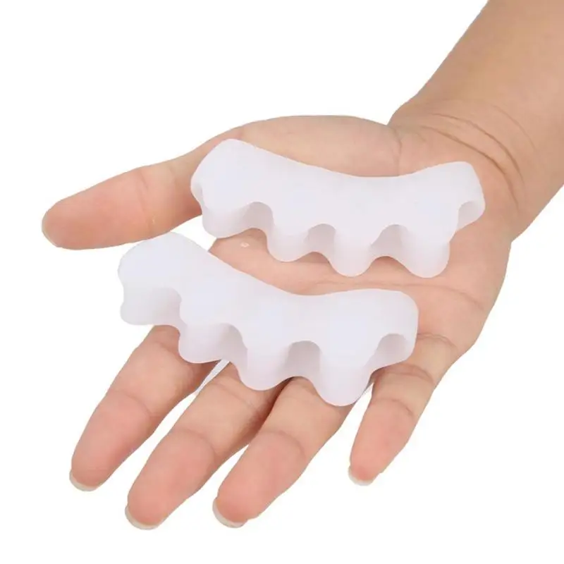 1 pair Toe Straighteners Bunions Relief Hammer Toe Athletes Correctors Treatment Valgus Yogis Toe Separators For Dancers Ge P1J1
