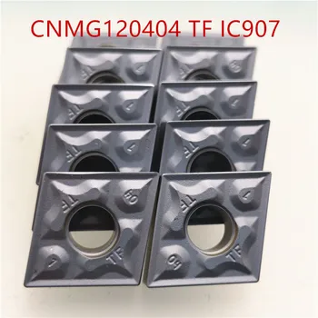 

20pcs CNMG120404 TF IC907/IC908 External Turning Tools CNMG 120404 Carbide insert Lathe cutter Tool cnmg 120404 turning insert