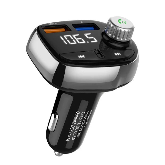 Автомобильное зарядное устройство Bluetooth MP3-плеер FM Музыкальный Радио беспроводной Hands-free Dual USB GV99