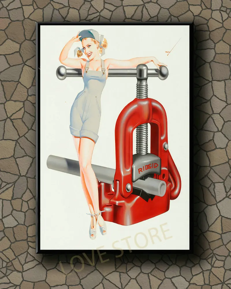 

P475 Vintage Beautiful Pin-up Girl Classic Picture 72 Silk Fabric Poster Art Decor Indoor Painting Gift