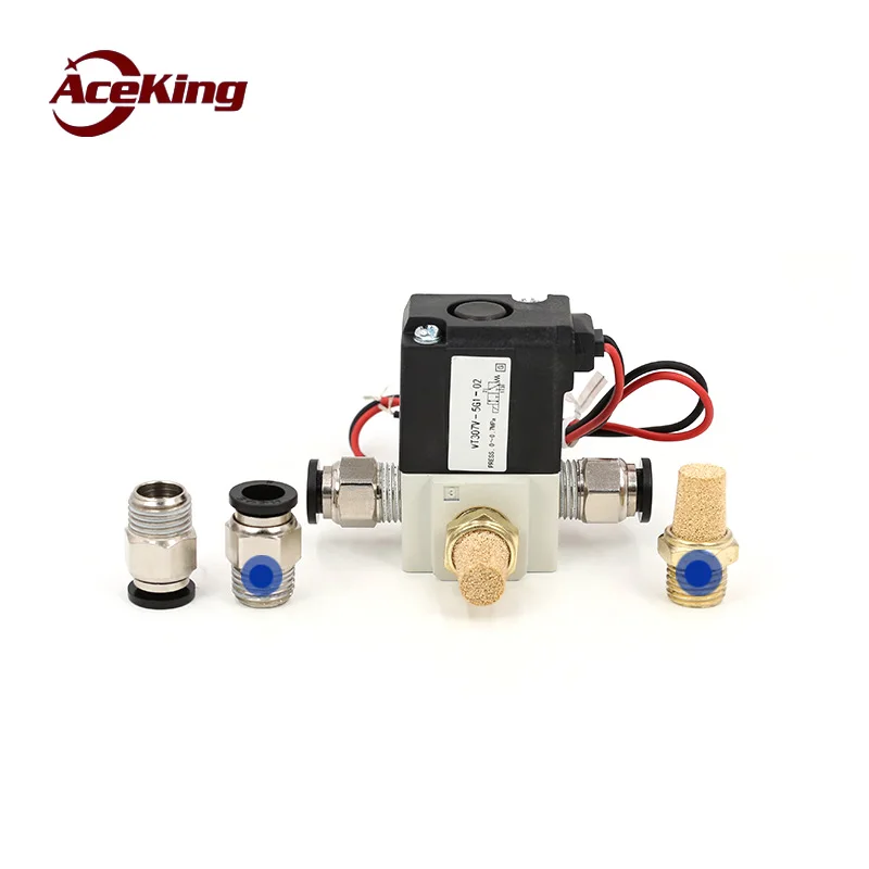 

Vacuum solenoid valve vt307-5g-02 two position three-way vt307v-5g / 4G / / 3G / 6g-01 high frequency valve
