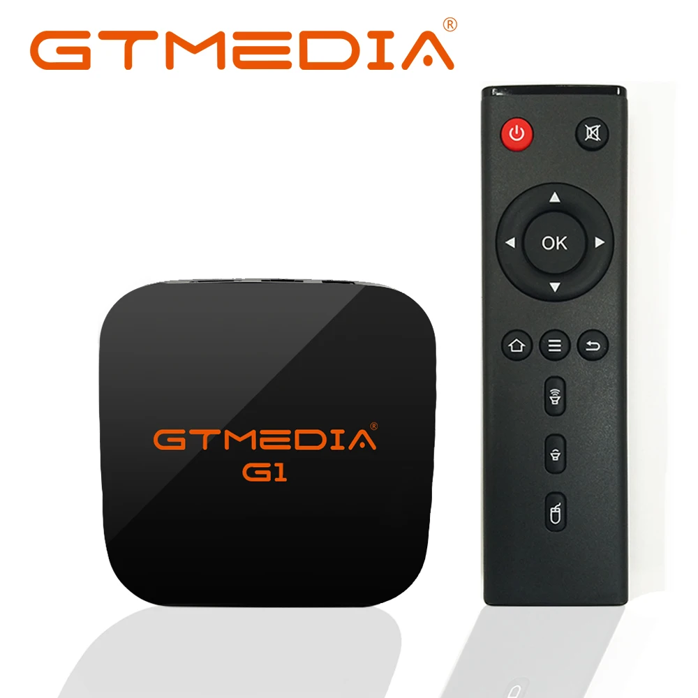 Android 7.1 TV Box 1G RAM 8GB 2.4G Wifi Quad Core Amlogic S905W 4K Google Player Youtube Set Top Box GTmedia G1 GTUI IPTV TV Box europ iptv box x96 1g 8g amlogic s905x quad core android 6 0 tv box wifi hdmi 2 0a 4k 2k marshmallow norway denmark sweden