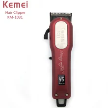 Мощная машинка для стрижки волос Профессиональный электрический триммер с 4 концевыми гребнями высокое качество перезаряжаемая машинка для стрижки волос 45