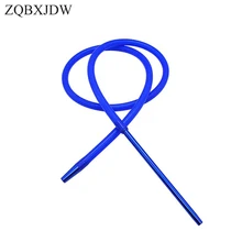 ZQBXJDW 1,8 силиконовый шланг для кальяна с деревянной ручкой красивый шланг для кальяна с большим отверстием водопад Naji аксессуары